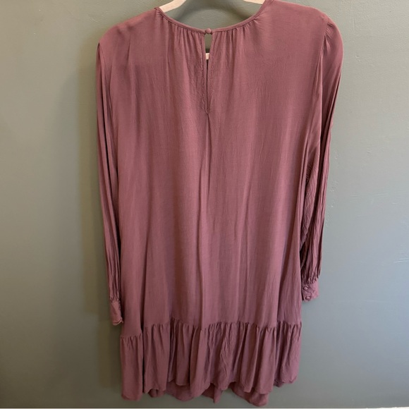 Ava & Viv 2x Flowy Lavender Ruffle Dress *with* Pockets! - Picture 6 of 7